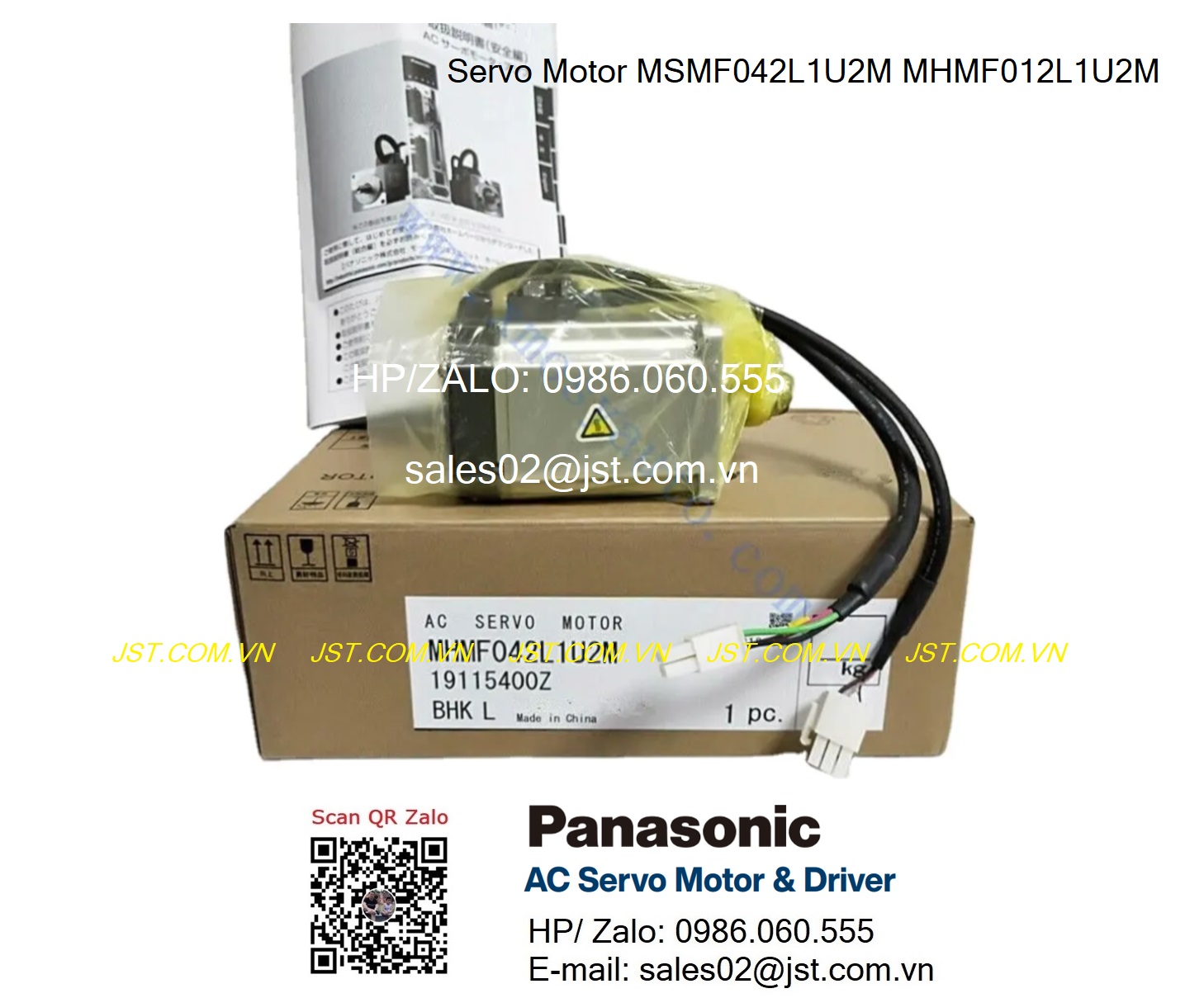Panasonic AC Servo Motor & Driver